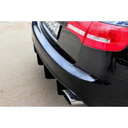 DIFUSOR PARAGOLPES TRASERO AUDI RS6 C6 AVANT 2008 2010 MAXTON