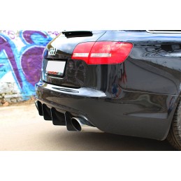 DIFUSOR PARAGOLPES TRASERO AUDI RS6 C6 AVANT 2008 2010 MAXTON