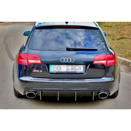 DIFUSOR PARAGOLPES TRASERO AUDI RS6 C6 AVANT 2008 2010 MAXTON