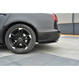 SPLITERS PARAGOLPES TRASERO AUDI A6 C7 AVANT 2011 2014 MAXTON