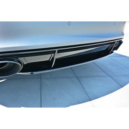 DIFUSOR PARACHOQUES TRASERO AUDI RS7 FACELIFT 2014 2017 MAXTON