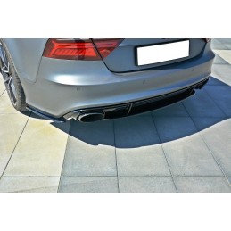 DIFUSOR PARACHOQUES TRASERO AUDI RS7 FACELIFT 2014 2017 MAXTON