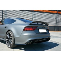 SPLITERS PARAGOLPES TRASERO AUDI RS7 FACELIFT 2014 2017 MAXTON