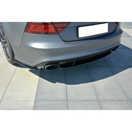 SPLITERS PARAGOLPES TRASERO AUDI RS7 FACELIFT 2014 2017 MAXTON