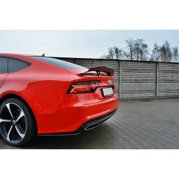 SPLITERS PARAGOLPES TRASERO AUDI A7 S LINE  FACELIFT  2014  MAXT