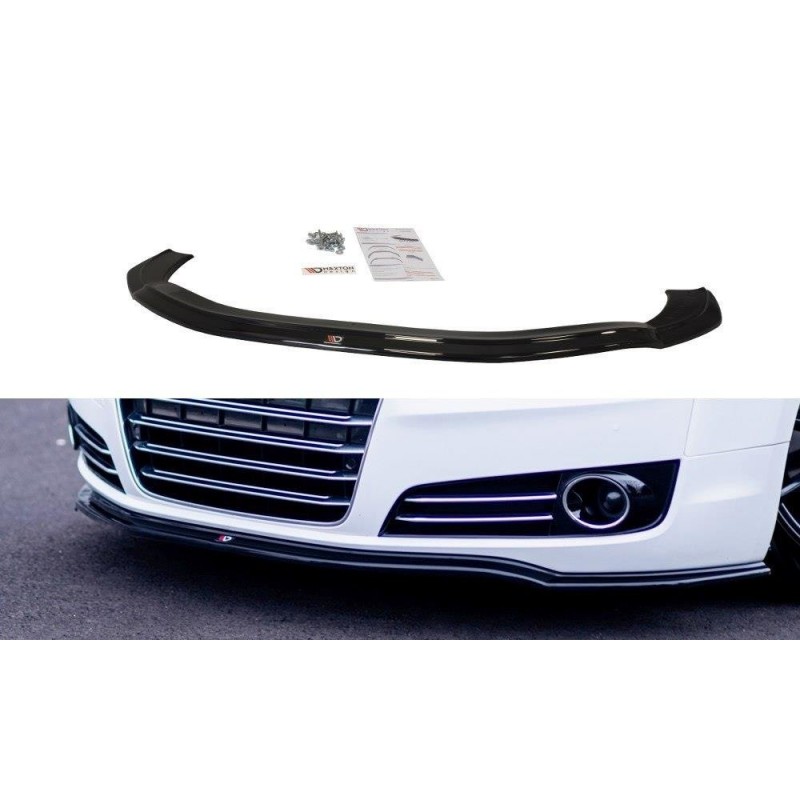 ESPADA LIP V1 PARAGOLPES DELANTERO AUDI A8 D4 2009 2013 MAXTON
