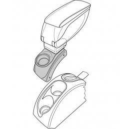 Apoyabrazos Armster Citroen C2 09 03  C3 03 02  