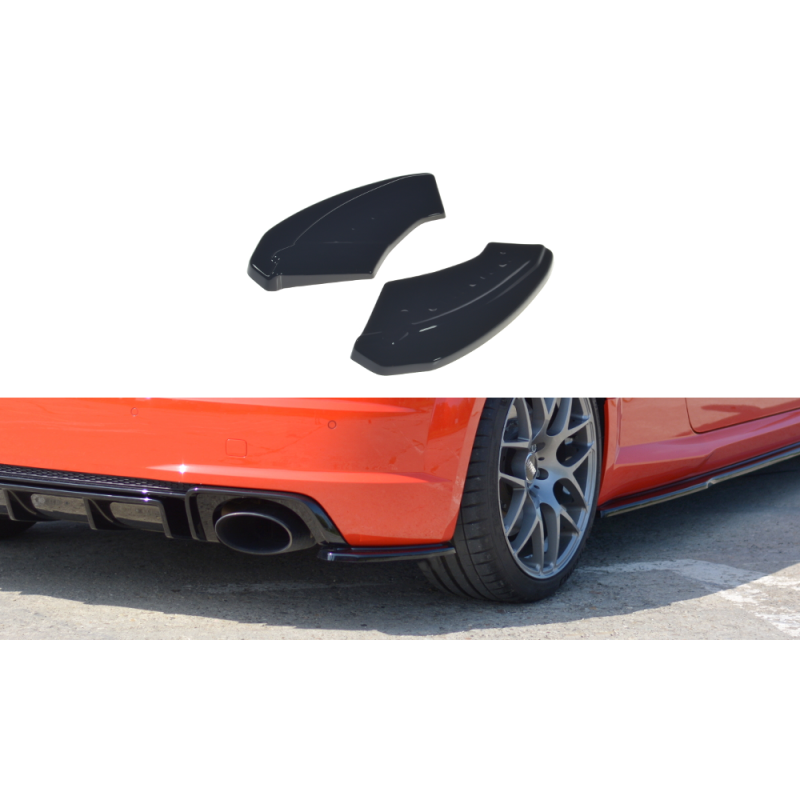 SPLITERS PARACHOQUES TRASERO AUDI TT MK3  8S  RS 2016  MAXTON