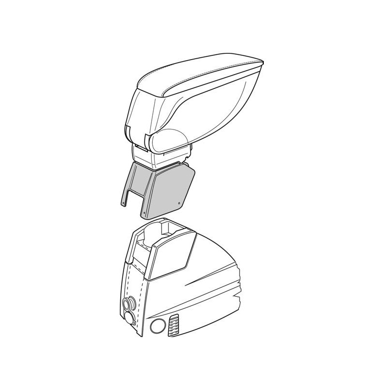 Apoyabrazos Armster OPEL MERIVA 05 03 