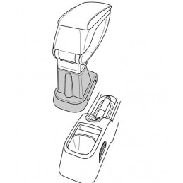 Apoyabrazos Armster PEUGEOT 1007 04 05 