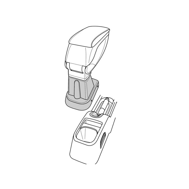 Apoyabrazos Armster PEUGEOT 1007 04 05 