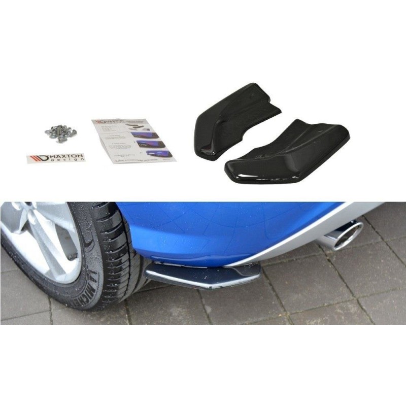 SPLITERS PARACHOQUES TRASERO AUDI Q2 MK1 2016  MAXTON