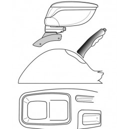Apoyabrazos Armster PEUGEOT 206 98 