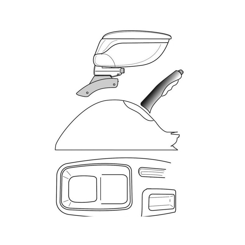 Apoyabrazos Armster PEUGEOT 206 98 