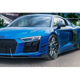 SPLITERS DIFUSORES PARACHOQUES DELANTERO AUDI R8 MK2 2015  MAXTO