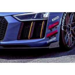SPLITERS DIFUSORES PARACHOQUES DELANTERO AUDI R8 MK2 2015  MAXTO