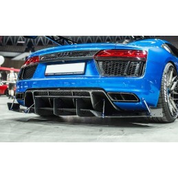 DIFUSOR RACING PARACHOQUES TRASERO AUDI R8 MK2 2015  MAXTON
