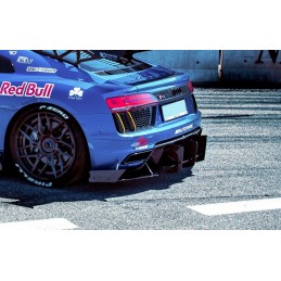 DIFUSOR RACING PARACHOQUES TRASERO AUDI R8 MK2 2015  MAXTON