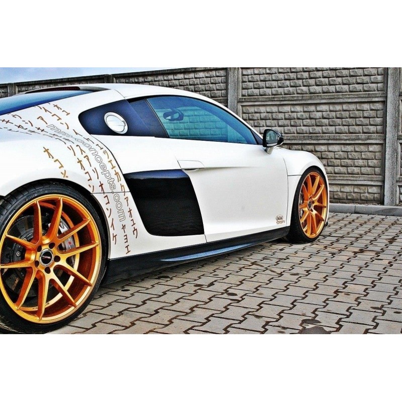 TALONERAS LATERALES ABS AUDI R8 2006   2015 MAXTON