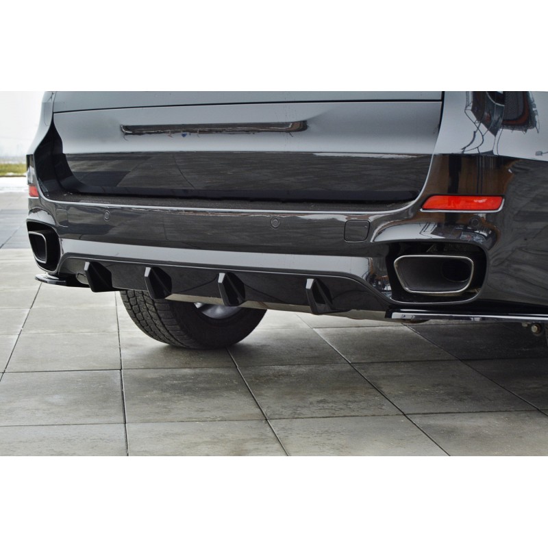 DIFUSOR PARACHOQUES TRASERO BMW X5 F15 M50D 2013 2018 MAXTON