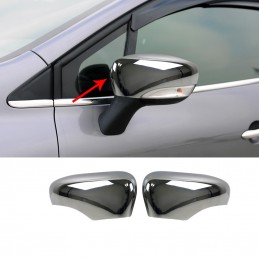 CUBRE RETROVISORES ACERO INOXIDABLE RENAULT CLIO IV 2012 2019