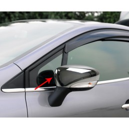 CUBRE RETROVISORES ACERO INOXIDABLE RENAULT CLIO IV 2012 2019