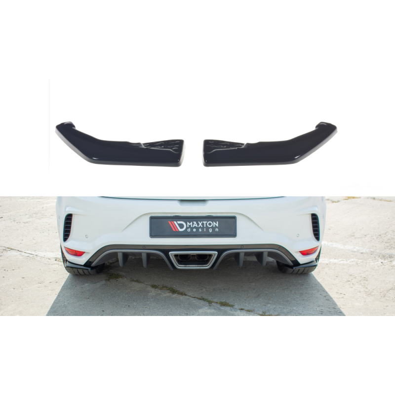 SPLITERS PARACHOQUES TRASERO RENAULT MEGANE IV RS 2018  MAXTON