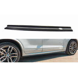 DIFUSORES LATERALES BMW X3 F25 M PACK FACELIFT 2014 2017 MAXTON