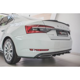SPLITERS PARACHOQUES TRASERO SKODA SUPERB MK3 FL 2019  MAXTON