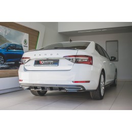DIFUSOR PARACHOQUES TRASERO SKODA SUPERB MK3 FL 2019  MAXTON