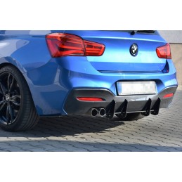 DIFUSOR RACING PARACHOQUES TRASERO BMW 1 F20 F21 M POWER FACELIF