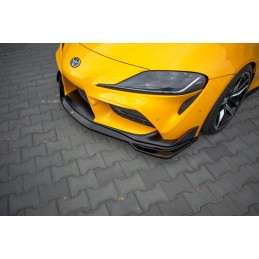 SPLITERS V1 PARACHOQUES DELANTERO TOYOTA SUPRA MK5 2019  MAXTON