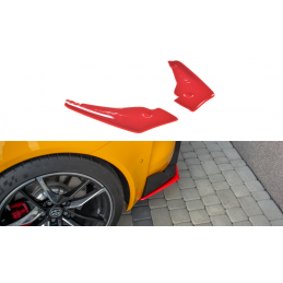 SPLITERS PARACHOQUES TRASERO ROJO TOYOTA SUPRA MK5 2019  MAXTON