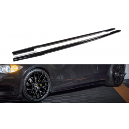 DIFUSORES LATERALES BMW 1 E81  E87 FACELIFT 2007 2011 MAXTON