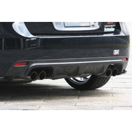 Difusor parachoques trasero Subaru Impreza STi 08  CARBONO