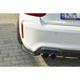 SPLITERS PARACHOQUES TRASERO MW M2  F87  COUPE 2016  MAXTON