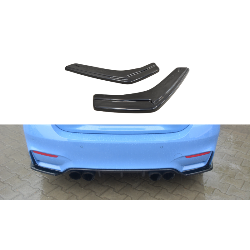 SPLITERS PARACHOQUES TRASERO BMW M4 F82 2014  MAXTON