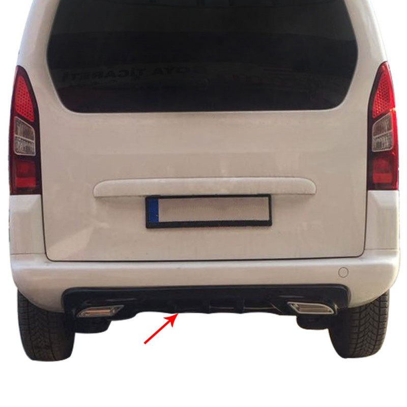 DIFUSOR PARACHOQUES TRASERO PEUGEOT PARTNER TEPEE 2008 