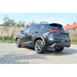 SPLITERS PARACHOQUES TRASERO LEXUS NX MK1 T 2014 2017 MAXTON