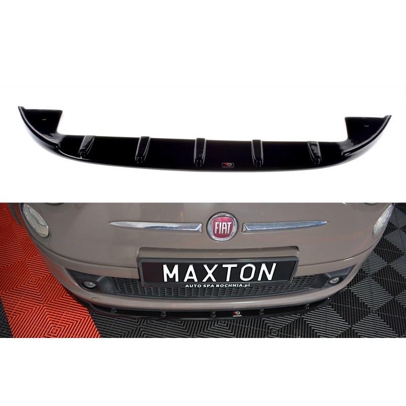 ESPADA LIP V1 PARACHOQUES DELANTERO FIAT 500 2007 2014 MAXTON