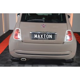 SPLITERS PARACHOQUES TRASERO FIAT 500 2007 2015 MAXTON