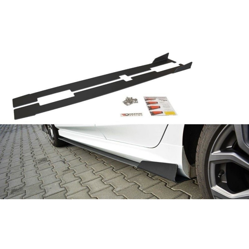 DIFUSORES LATERALES RACING V1 FORD FIESTA MK8 ST  ST LINE 2018  