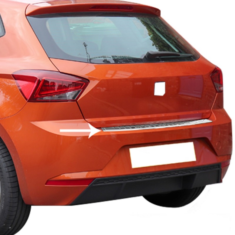 PROTECTOR PARACHOQUES ACERO INOXIDABLE SEAT IBIZA 2017 
