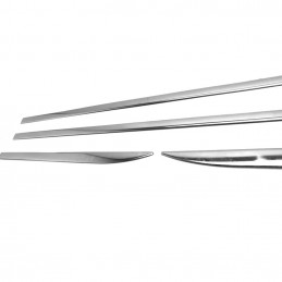 MOLDURAS LATERALES ACERO INOXIDABLE SEAT IBIZA 2008 2016