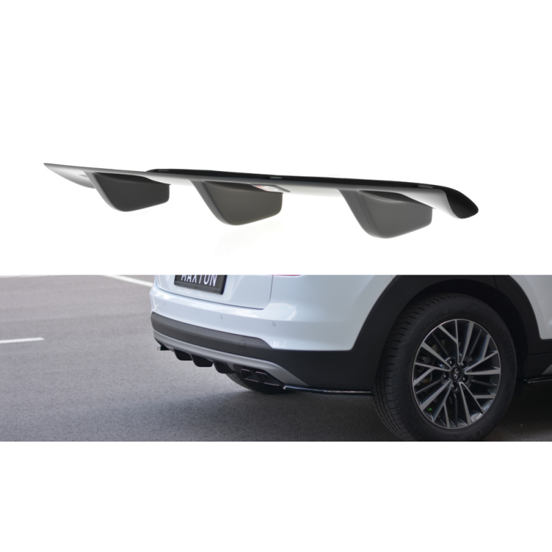 DIFUSOR PARACHOQUES TRASERO HYUNDAI TUCSON MK3 FACELIFT 2018  MA