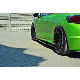Faldones laterales lip Vw Scirocco R  R line MAXTON V1 negro bri