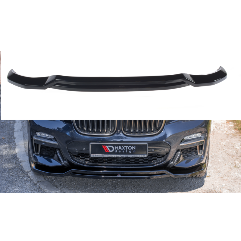 ESPADA LIP PARACHOQUES DELANTERO BMW X4 M PACK G02 2018  MAXTON