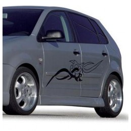 Faldones laterales VW Polo 9N CS Look Line