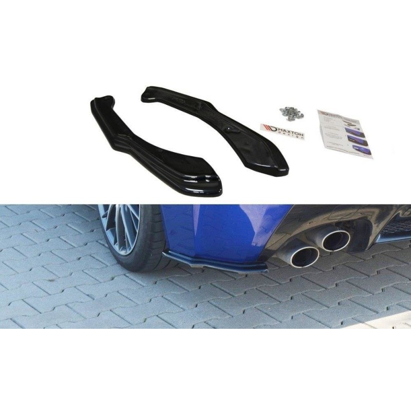 SPLITERS PARACHOQUES TRASERO LEXUS RC F 2014  MAXTON