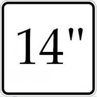 14 PULGADAS